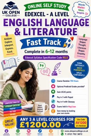 A Level English Language & Literature Fast Track