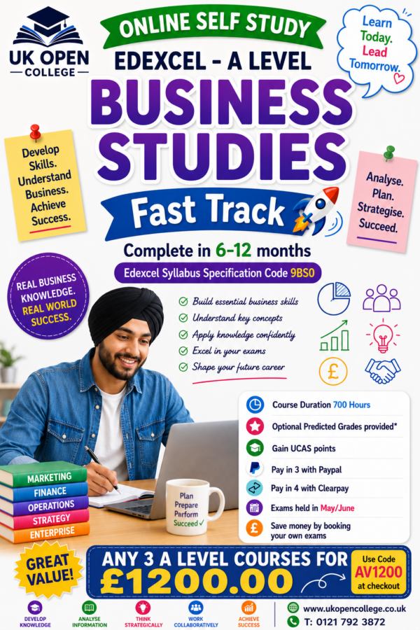 A Level Business Studies Fast Track