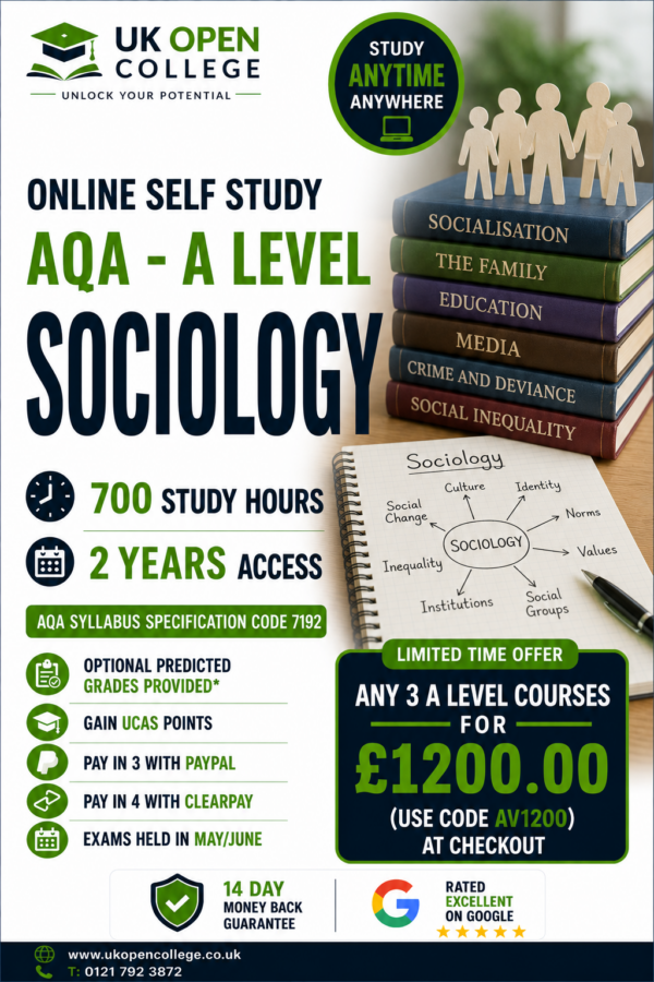A Level Sociology course