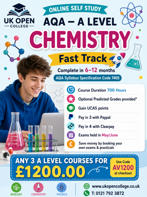 A level Chemistry Fast Track