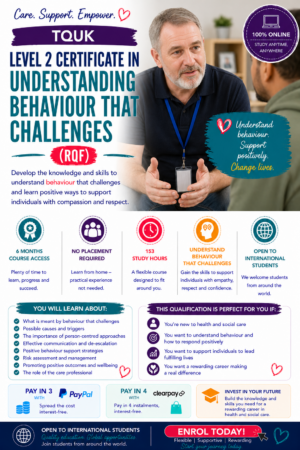 Behaviour that challenges level 2