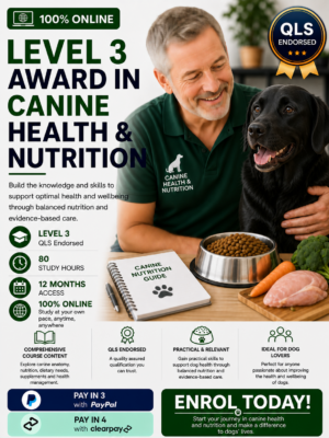 Canine health & nutrition Level 3