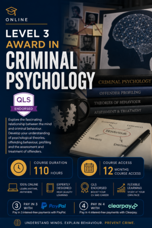 Criminal Psychology Level 3