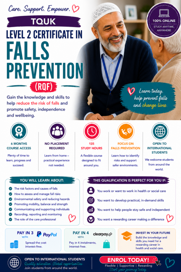 Falls prevention level 2