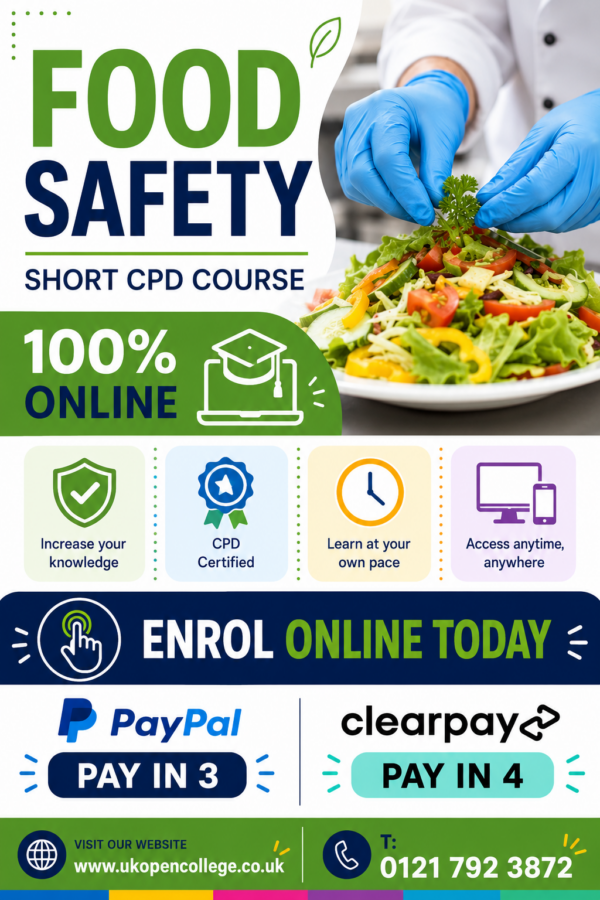 Food Safety CPD Course