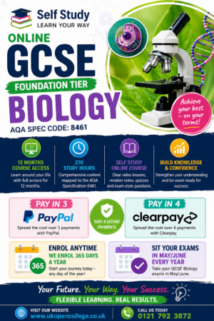 GCSE Foundation Biology