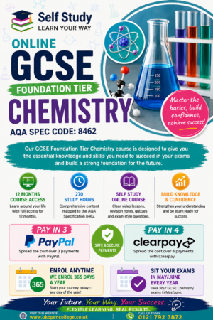 GCSE Foundation Chemistry