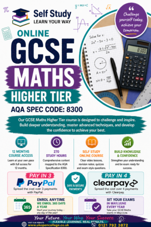 GCSE Maths Higher Tier