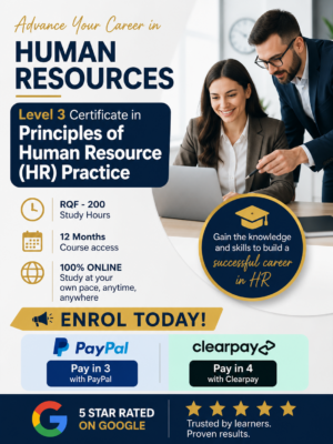 HR Level 3 Cert