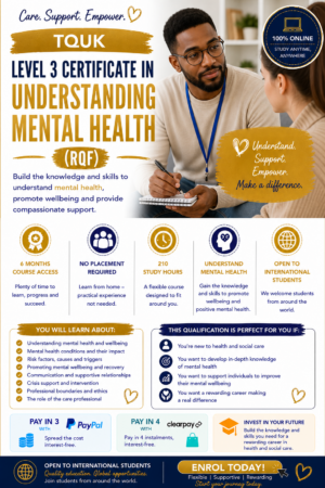 Level 3 in Mental Health