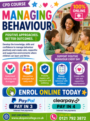 Managing Behaviour Short CPD Course