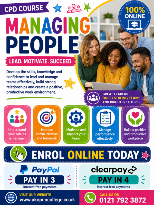 Managing People Short CPD Course