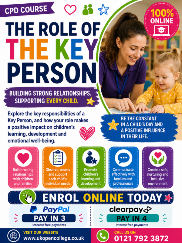 The Role of the Key Person CPD