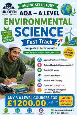 A Level Environmental Science Fast Track