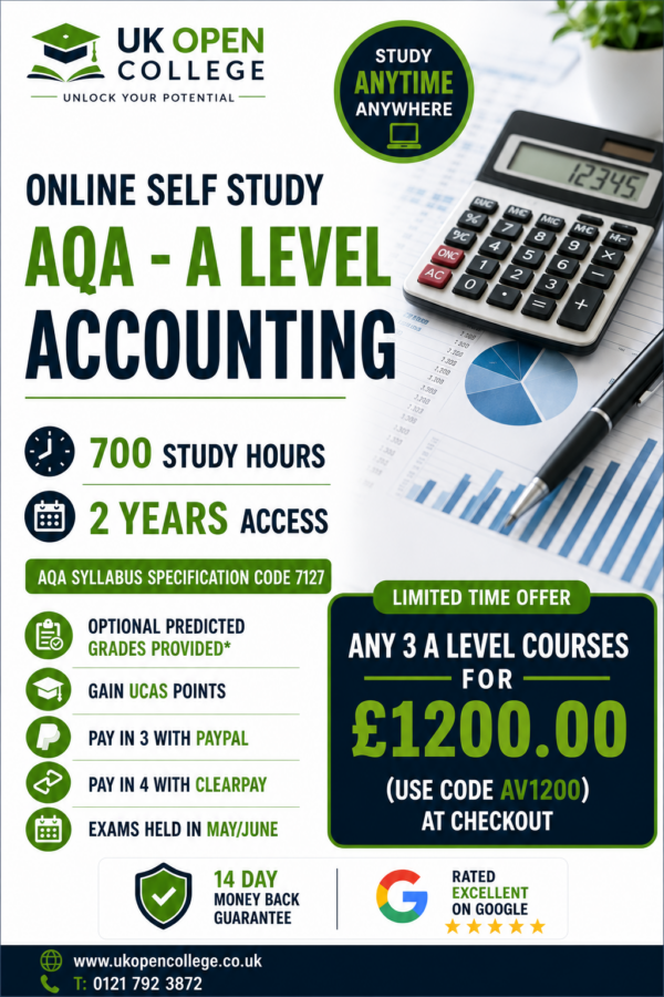 A Level Accounting course