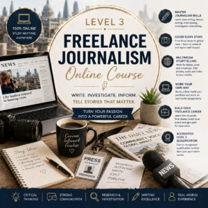 Freelance Journalism Level 3