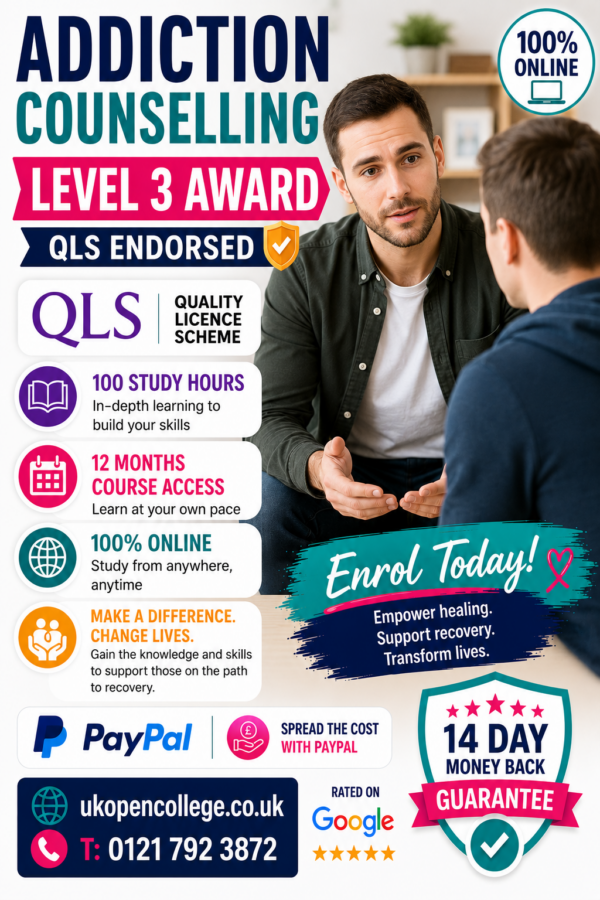 Addiction Counselling Level 2 Award