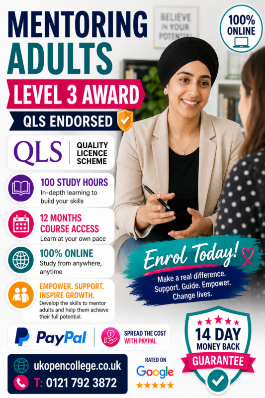 Mentoring Adults Level 3 Award
