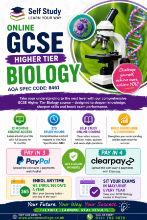 GCSE Higher Tier Biology