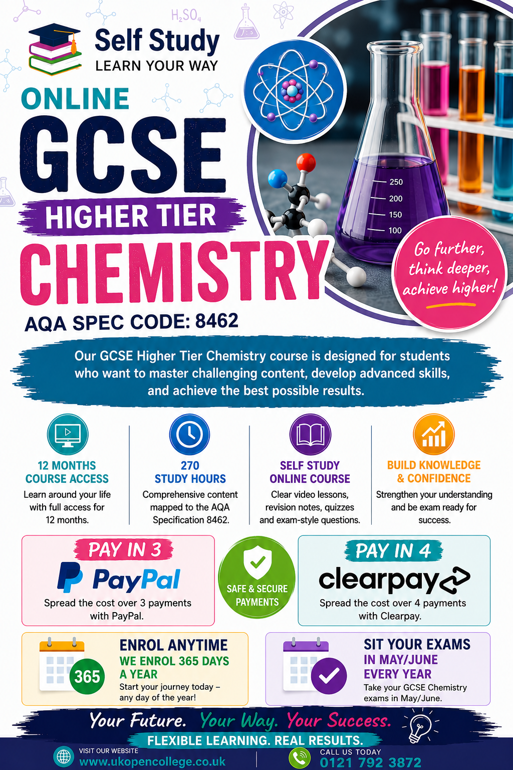 GCSE chemistry Higher Tier