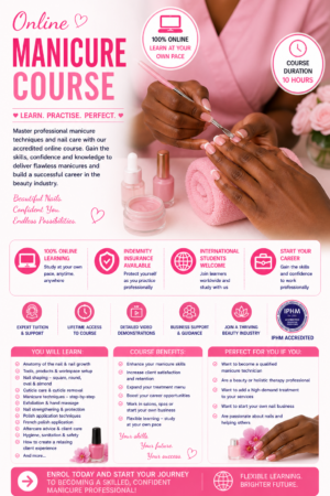 Online Manicure course