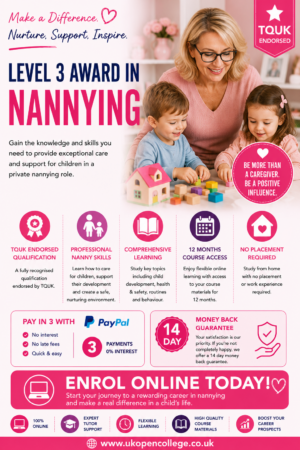 Level 3 Nannying