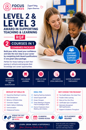Focus Awards - Level 2 and 3 combined