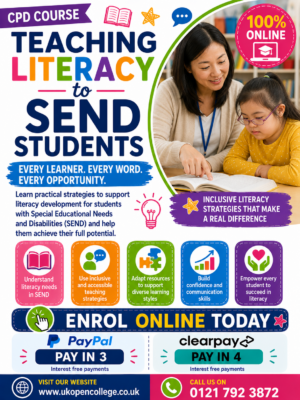 Teaching Literacy to SEND Students CPD
