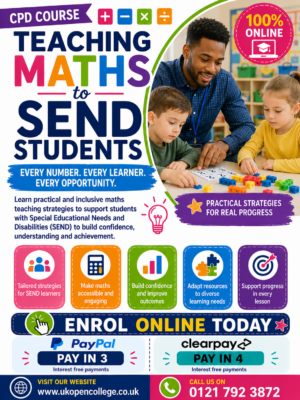 Teaching Maths to SEND Students CPD Course