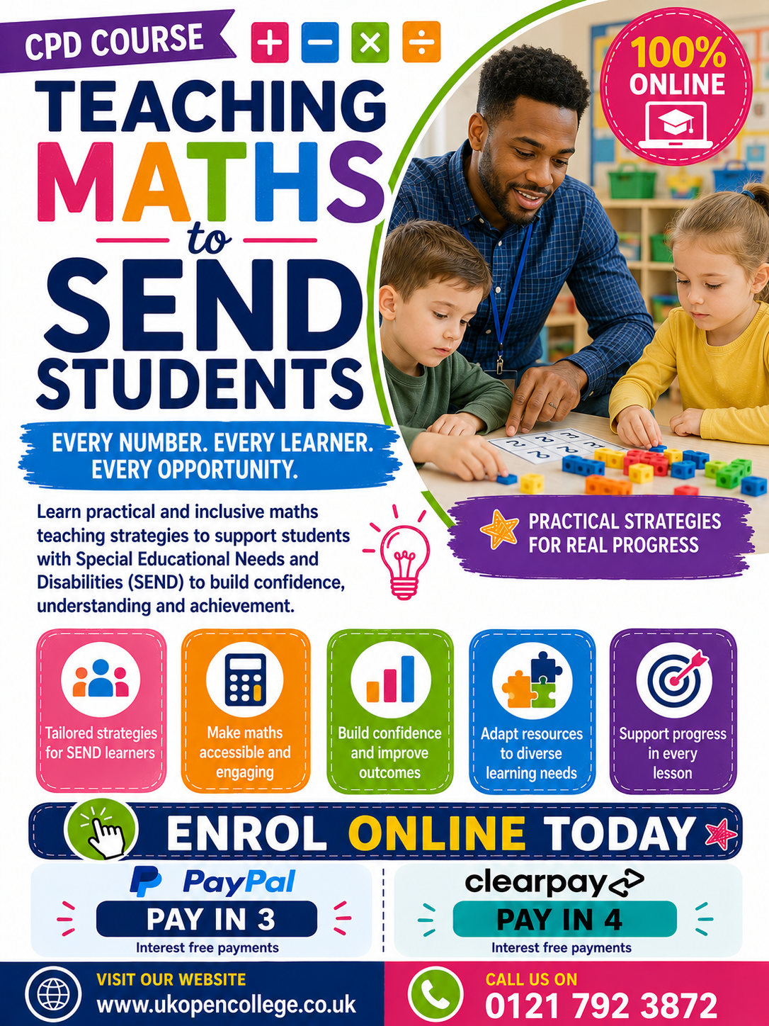 Teaching Maths to SEND Students CPD Course