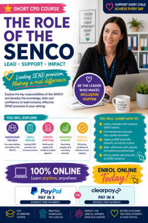 The Role of the SENCO CPD Course