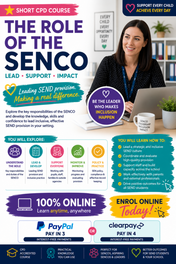 The Role of the SENCO CPD Course