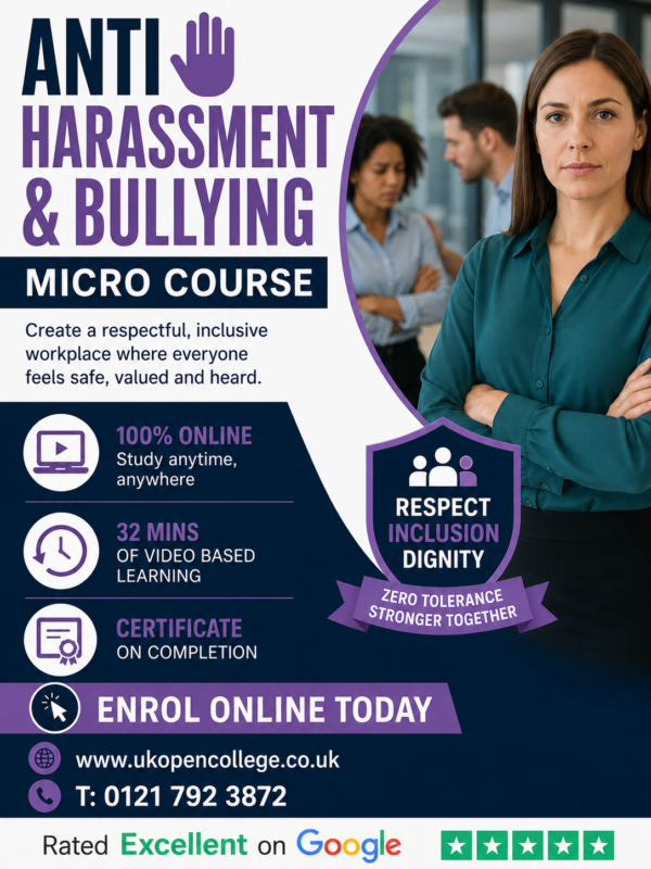 Anti Harassment & Bullying Micro Course