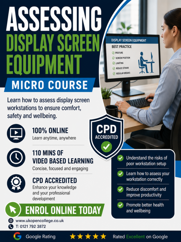 Assessing Display Screen Equipment Micro Course