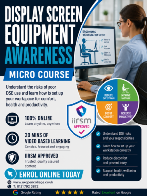 Display Screen Equipment Awareness Micro Course