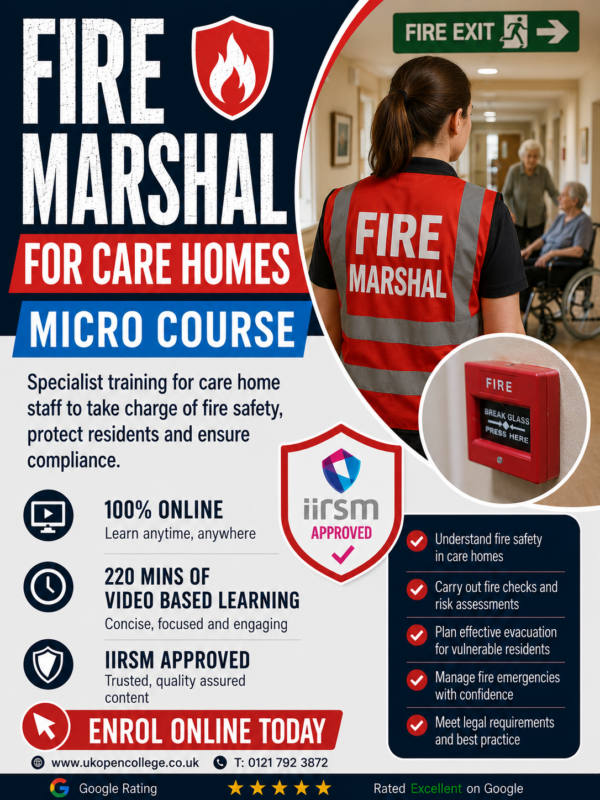 Fire Marshal for Care Homes