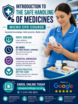Intro to the safe handling of medicines course