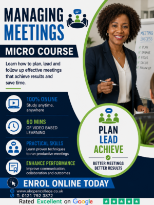 Managing Meetings Micro Course