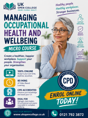 Managing Occupational Health & Wellbeing Micro Course