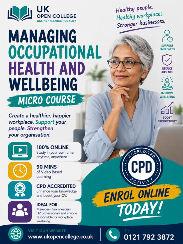Managing Occupational Health & Wellbeing Micro Course