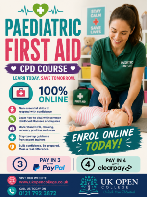 Paedicatric First Aid CPD Course