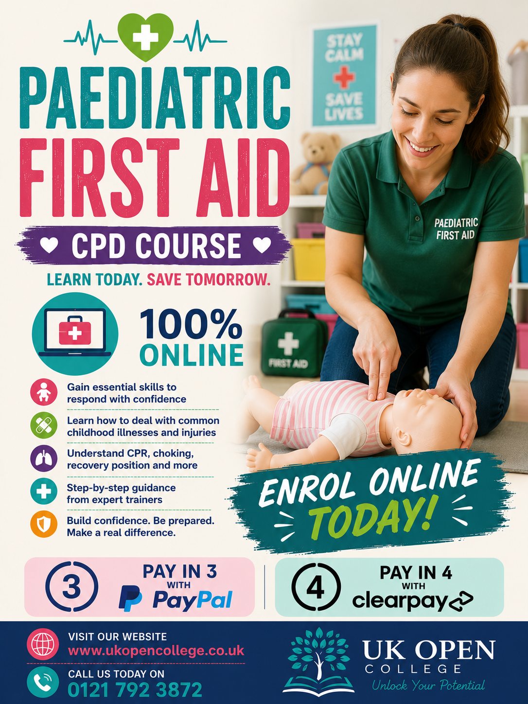 Paedicatric First Aid CPD Course