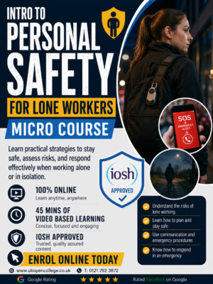 Personal Safety for Lone Worlers Micro Coure
