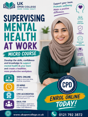 Supervising Mental Health at Work Micro Course