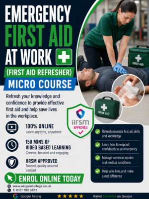 emergency First Aid At Work Course