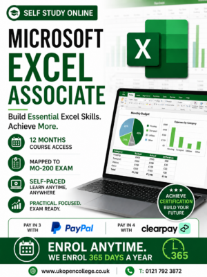Microsoft Excel Asociate Course