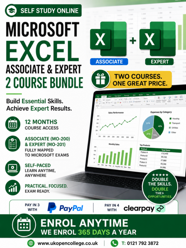 Microsoft Excel Associate & Expert Course