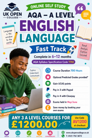 A Level English Language fast Track