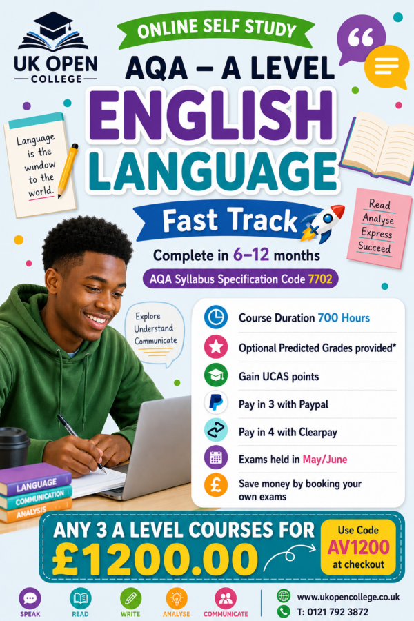 A Level English Language fast Track