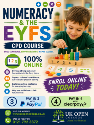 Numeracy & the EYFS CPD
